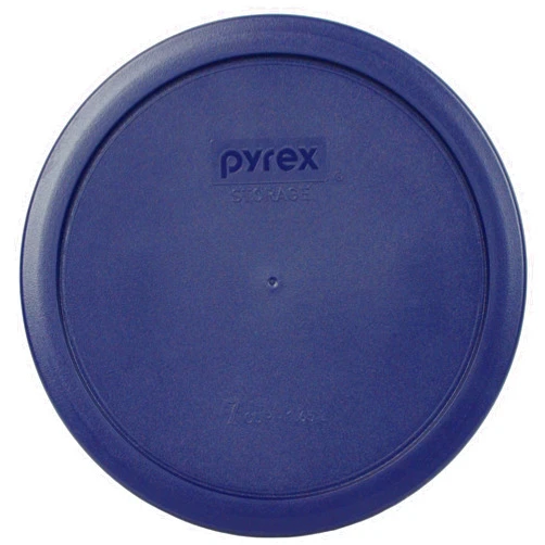 Pyrex 7402-PC 6/7-Cup Blue Replacement Food Storage Lid - Made in the USA