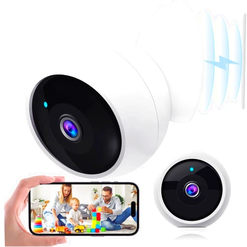 AMTIFO Security Cameras Wireless Outdoor Magnetic: Install-free Smart Indoor 2K WiFi - Long Battery Life Powered Cameras for Home Security with AI Motion Detection