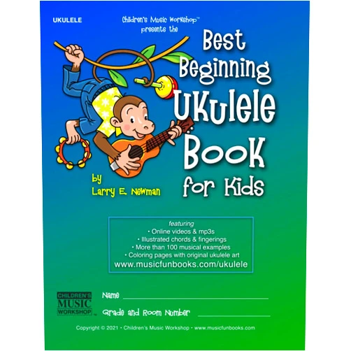 By Mr. Larry E. Newman (Author) Best Beginning Ukulele Book for Kids: Easy learn how to play ukulele method for beginner students and children of all ages with essential chords, ... and more (Ukulele Books by Music Fun Books)