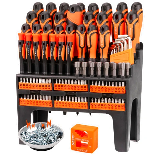 SEDY 124-Piece Ultimate Screwdriver Set