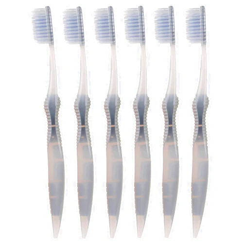 SoFresh Flossing Toothbrush - Adult Size | Your Choice of Color (6, Grey)