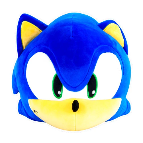 Club Mocchi Mocchi- Sonic Mega 15 inch Plush Stuffed Toy Blue