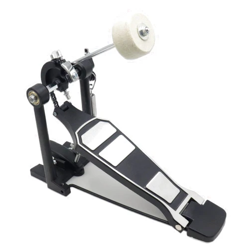 CashBeat Single Bass Drum Pedal, Single Chain Drive, Adjustable Beater Head & Quick Setup, Professional Percussion Accessory for Drum Kits, Ideal for Beginners & Pros
