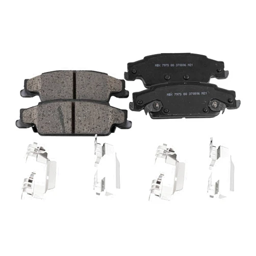 Surestop Rear Brake Pad Set 2-Wheel Set Compatible with 2003-2007 Cadillac CTS, 2005-2011 STS, Fits 2005-2008 Pontiac Grand Prix