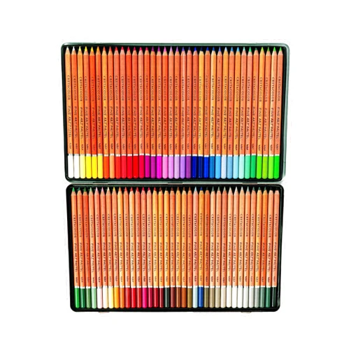 Cretacolor Fine Art Pastel Pencil Set, Set of 72, Multi