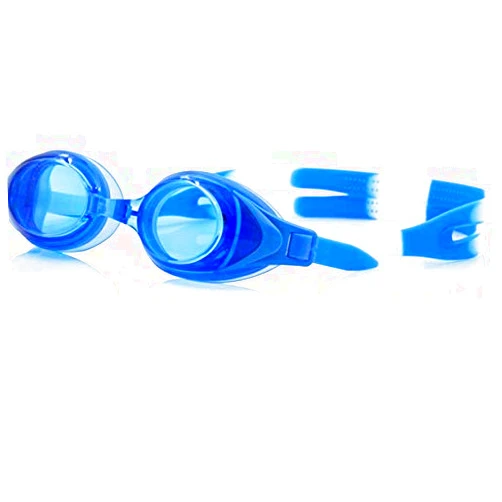 Savvy Specs Farsighted Swim Goggles UV Protection (Blue, 3.0)