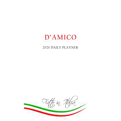 By Italian Pride Press (Author) 2020 Daily Planner: D'Amico Family