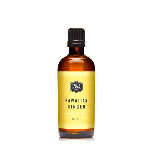 P&J Trading - Hawaiian Ginger Scented Oil 100ml - Fragrance Oil for Candle Making, Soap Making, Diffuser Oil
