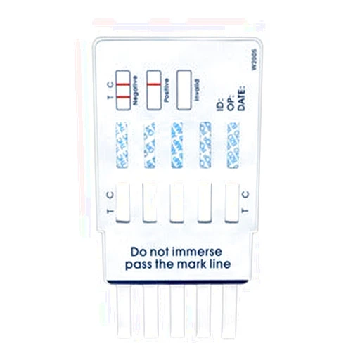 Drug Abuse Control 10 Panel Dip Drug Testing Kit, Test for 10 Different Drugs. (2 Pack)