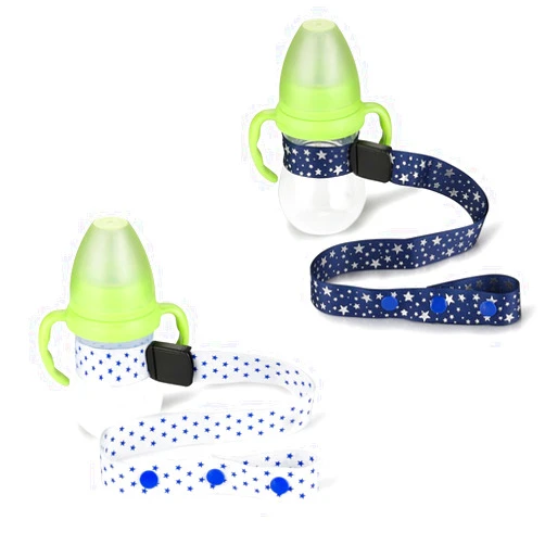 Accmor 2Pcs Sippy Cup Straps, Adjustable Strap for Sippy Cup,Sippy Cup Leashes, Baby Bottles Toys Sippy Cup Strap Holders for Stroller, High Chair, Car Seat