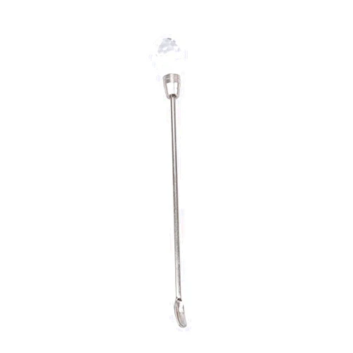 Sevenfly Nail Art Stirring Rod DIY Tools Spoon Spatula Needle Stick for Powder Liquid Glue Rhinestone Acrylic UV Gel Mixing Manicure Accessories,White