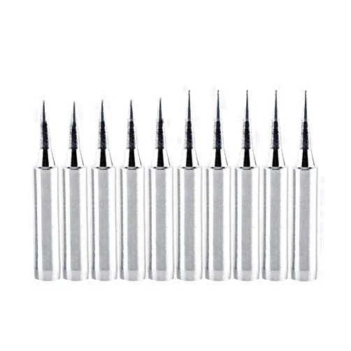 QISF 5 PCS 900M-T-B + 5 PCS 900M-T-I Lead-free Soldering Solder Iron Tips Replacement for Hakko, Radio Shack, TENMA, ATTEN, QUICK, Aoyue, Yihua Soldering Station And More Tool