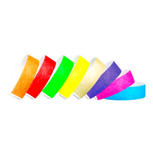 Wristco 800 WristCo Tyvek Wristbands for Events, 8-Color Variety Pack – Tamper-Proof Design Prevents Reuse – Premium-Grade Bracelets for Hospital & Medical ID, Party, VIP Identification