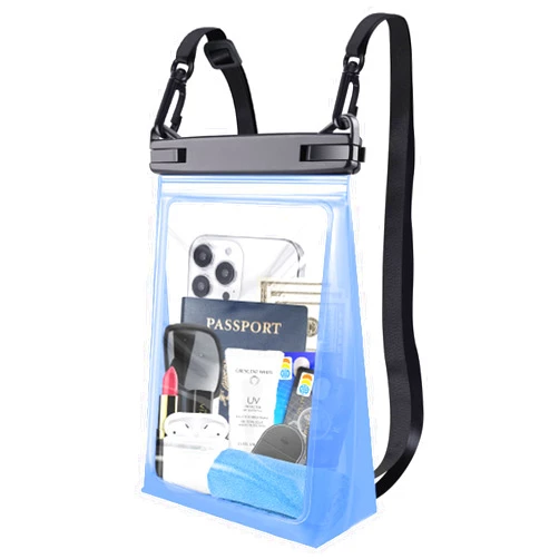 PEDVSTY [Extra Large] Waterproof Phone Pouch Floating, [Double Seals] IPX8 Underwater Phone Protector for Beach Vacation Concert, Clear Phone Dry Bag Case with Lanyard for iPhone Samsung Google All Phones