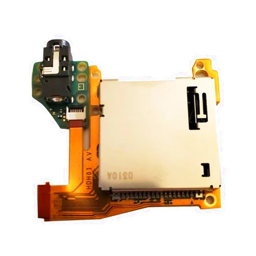 Zahara Card Slot Module with Headphone Jack Replacement for Nintendo Switch Lite HDH-001 Game Reader Flex Cable