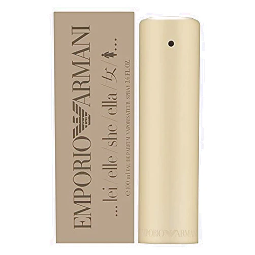 Armani Beauty GIORGIO ARMANI Emporio Armani She by Giorgio Armani | Eau de Parfum Spray | Fragrance for Women | Fresh and Delicate Floral Scent with Vanilla and Cedarwood | 100 mL / 3.4 fl oz