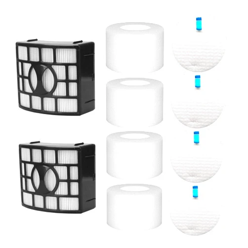 Colorfullife UV700 Vacuum Filter Replacement Kit for Shark DuoClean Speed Lift-away NV770, NV771, UV700, Repalce Part XFF600, XHF600