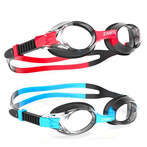 ZABERT K20 Swimming Goggles for Kids Girls Boys Age 3-14 Years Old, Anti-fog 100% UV Protection with Travel Bag
