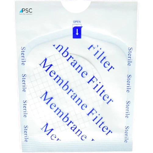 LabExact 045SG-047-B Mixed Cellulose Esters (MCE) Filter Membrane, Hydrophilic, Sterile, Gridded, 0.45µm Pore Size, 47mm Diameter (Case of 600)