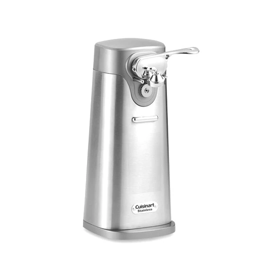 Cuisinart SCO-60 Deluxe Electric Can Opener, Quality-Engineered Motor System Allows you to Open Any Size Can, Stainless Steel