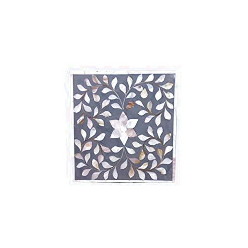 FAIR DEAL HANDICRAFTS Mother of Pearl Inlay Jewelry box Grey (Grey, D3)