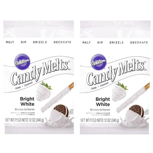 Wilton 1911-1300 Candy Melts, Bright White(2pk)