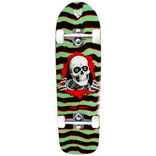 Generic Powell-Peralta Flight Ripper 5 Skateboard Complete - Green/Black - 9.70