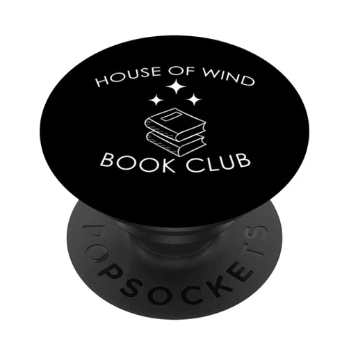 Bookish Gifts for Book lovers Creations by Hallows Bookworm ACOSF House of Wind Nesta Night Court Bookish PopSockets Adhesive PopGrip