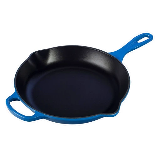 Le Creuset Enameled Cast Iron Signature Iron Handle Skillet, 10.25
