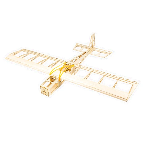 PENCHEN Dancing Wings Hobby R03 STICK-06 Airplane 580mm Wingspan Balsa Wood DIY Electric Aircraft RC Flying Toy PNP Version Unassembled with Motor ESC Servo Propeller Film Pack for Adult Outdoor