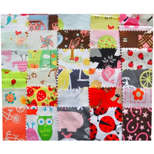 Mlgogo style I Spy Novelty Girl Fabric 5