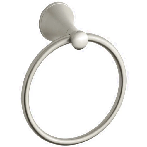 Kohler K-13435-BN Coralais Towel Ring, Vibrant Brushed Nickel