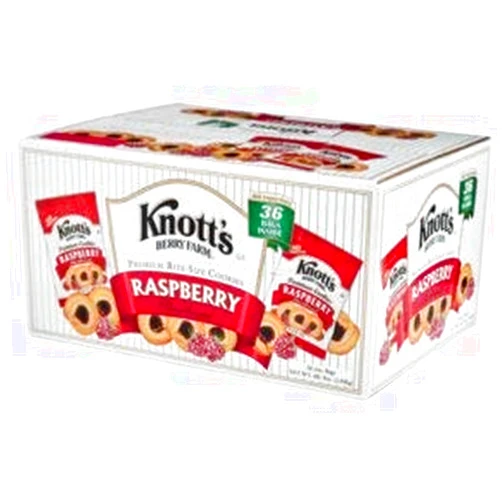 Knott's Berry Farm Expect More Knott's Berry Farm Raspberry Shortbread Cookies (2 oz, 72 pk.)