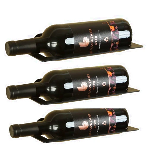 AIYMO Wine Rack, Metal Wine Rack 1 Bottle of Red Wine Sturdy and Beautiful for Bar, Restaurant, Wine Cellar, Living Room Wall Decoration