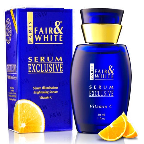 F&W Fair & White Exclusive, Vitamin C Serum – 30 ml / 1 fl oz – Skin Brightening Serum