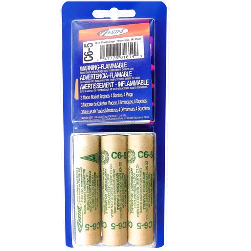 Estes C6-5 Model Rocket Engine 3/pk. by Estes
