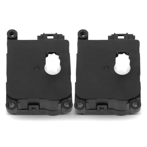 LUJUNTEC 2PCS Blend Door Actuator Replaces 604-037 Replacement for Dodge Nitro 2007-2011 for Jeep Liberty 2008-2012, Air Door Actuator, HVAC Blend Control Actuator