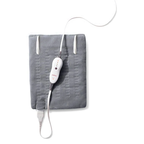 Sunbeam Premium Sunbeam Heating Pad with Compact Storage, Standard Size, Gray
