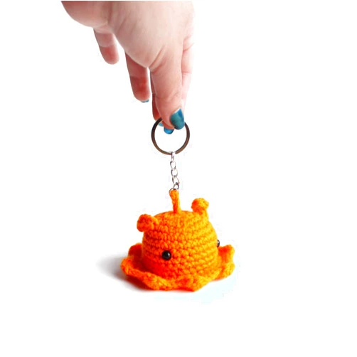 Geekirumi! handmade crochet amigurumi dumbo octopus flapjack key chain - Bag charm - Custom color