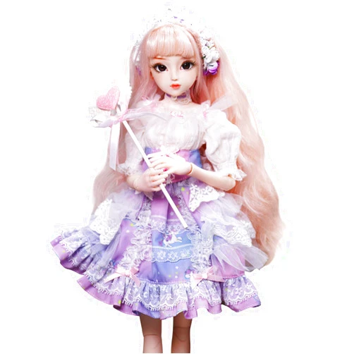 Diary Queen ICY Fortune Days Original Design 18 inch 1/4 Princess Dolls, Diary Queen Series 26 Joints BJD Doll, Best Gift Anime Toys for Girls (Teresa)