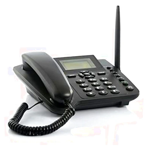 BW 2.4'' Wireless Quadband GSM Classic Desk Telephone Telephone handset for Business or Family (Especially for Older Folk) - Black