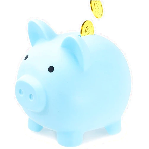 GADIEDIE Extra Large Piggy Bank,Coin Bank for Boys and Girls,Unbreakable Plastic Money Bank,Cute Pig Money Box,Practical Gifts for Birthday, Festival, Baby Shower
