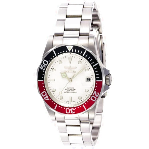 Invicta Men's 9404 Pro Diver Collection Automatic Silver-Tone Watch