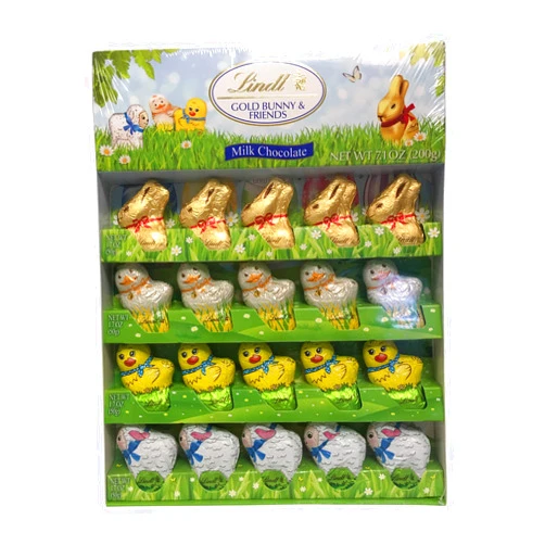 Lindt Bunny and friends Milk Chocolate 7.1 oz.-200g