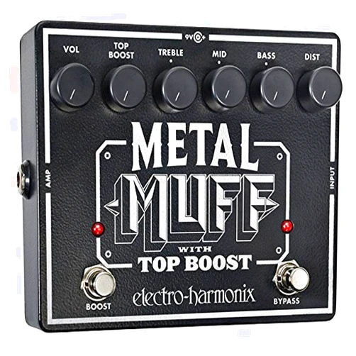 Electro-Harmonix Metal Muff with Top Boost Distortion Pedal
