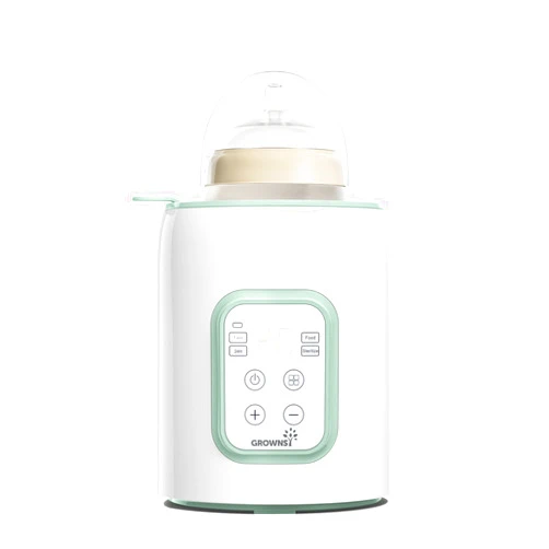 GROWNSY Baby Bottle Warmer, 8-in-1 Fast Baby Milk Warmer with Timer for Breastmilk or Formula, Accurate Temperature Control, 24H Keep, Food Heater&Defrost BPA-Free Bottle Warmer for All Bottles- Green