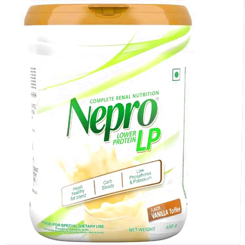 Generic Nepro LP Powder Vanilla Toffe - Complete Renal Nutrition Carb Steady Lower Protein (400 GMS)