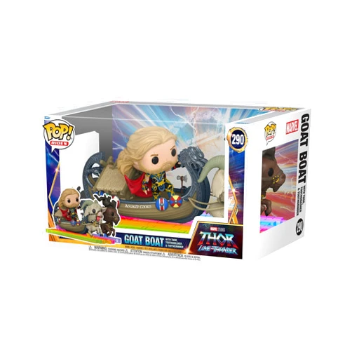 Funko Pop! Ride Super Deluxe: Marvel's Thor: Love and Thunder - The Goat Boat