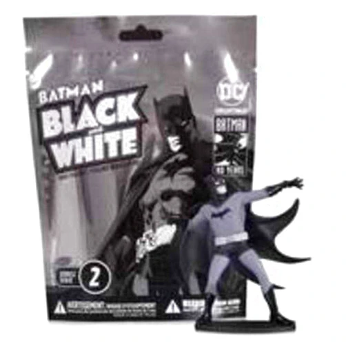 DC Collectibles Batman Black & White Mini Figures Blind Bag 1 Pack Black and White