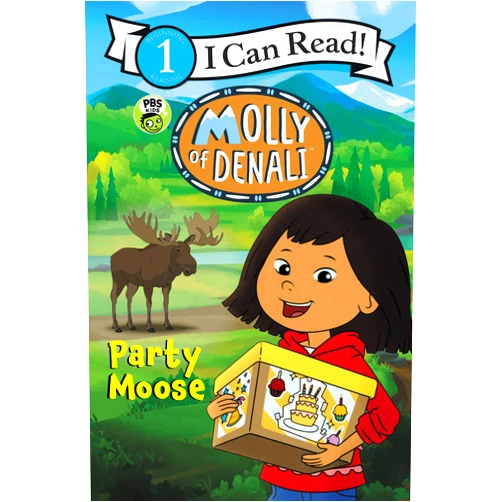 By WGBH Kids (Author, Illustrator) Molly of Denali: Party Moose (I Can Read Level 1)
